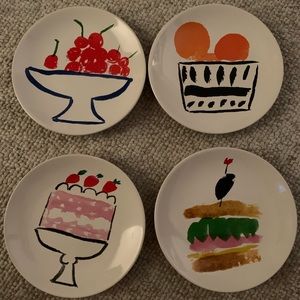 Kate Spade appetizer plates